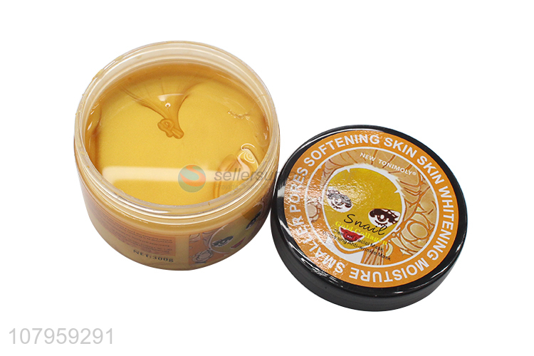 Custom logo snail essence peel off whitening anti-wrinkle facial mask