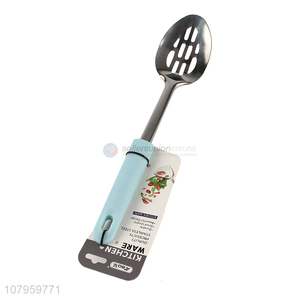 New Design Stainless Steel Slotted Spoon Basting Spoon Wholesale