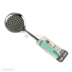 Fashion Stainless Steel Skimmer Slotted Spoon Cooking Colander