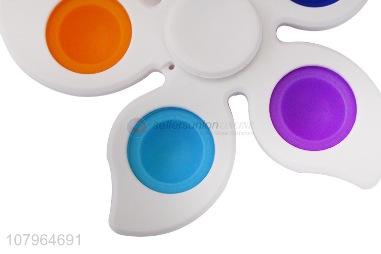 New arrival 2 in 1 fidget spinner push pop bubble for adults