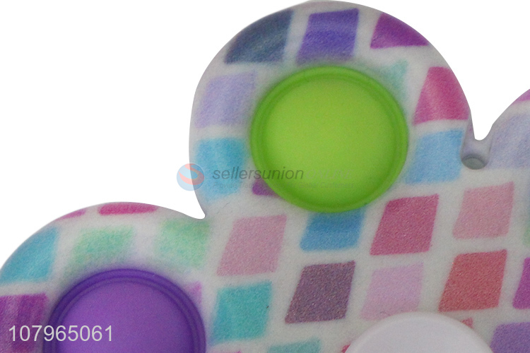 China imports kids adults anti-stress push pop bubble fidget spinner