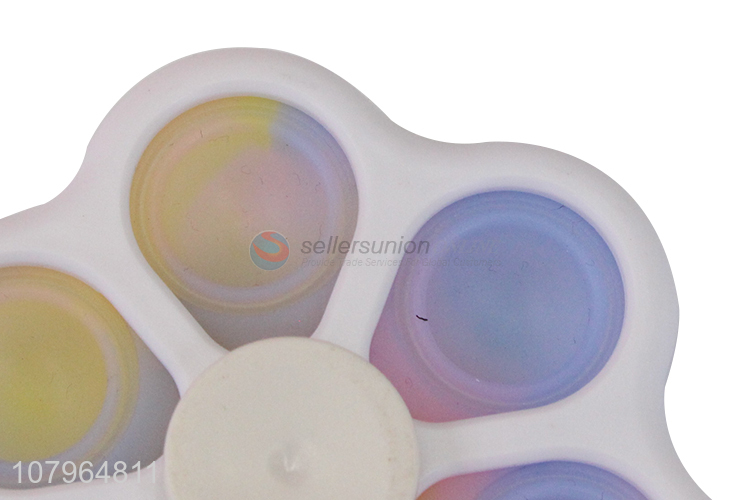 Factory wholesale push pop bubble fidget spinner stress reliever