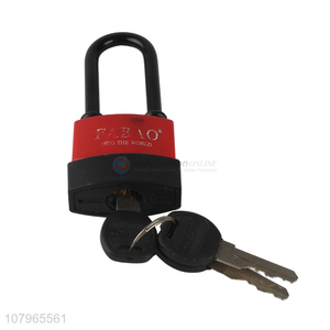 New design color simple long beam padlock household cabinet padlock