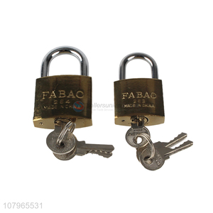 New product iron-gold padlock household universal lock