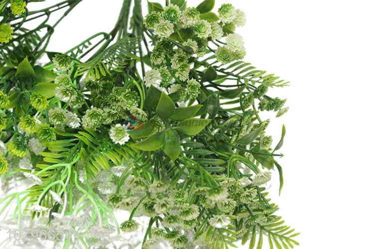 New design green creative gypsophila simulation plant home decoration
