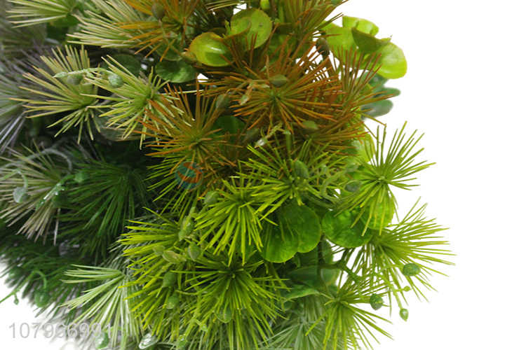 Low price wholesale green creative needle pine simulation plant