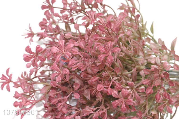 High quality pinkl creative mini plum home simulation plant decoration
