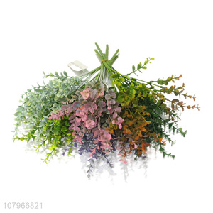 Yiwu wholesale creative art flower decoration simulation eucalyptus