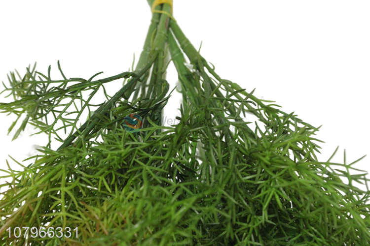 Wholesale green simulation carambola grass decorative flower arrangement accessories