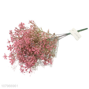 High quality pinkl creative mini plum home simulation plant decoration