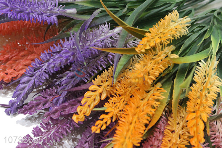 Factory price multicolor lavender home simulation plant decoration