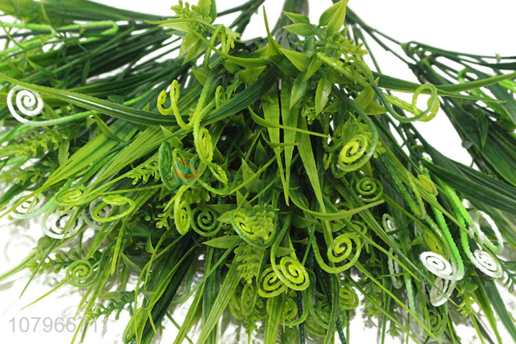 Yiwu wholesale green artificial plant flower arranging decorative plants