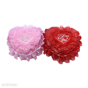 Factory price rose and bear Valentine's Day gift set Valentine gift box