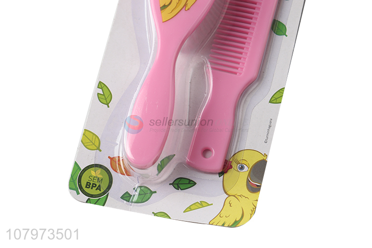 Fashion Design Hair Brush With Hair Comb For Baby Hair Care