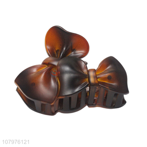 Yiwu wholesale fashion bowknot shape women hair claw clips