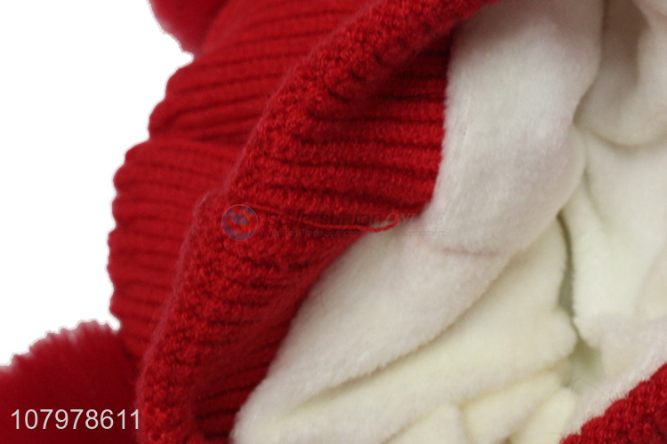 Factory supply cartoon bear children beanies winter warm soft knitted cap