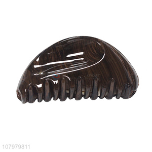 Promotional Adult Large Hairpin Plastic Hair Claw Clip For Women