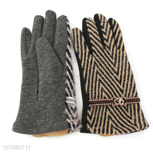 High Quality Soft Ladies Warm Gloves Best Winter Gloves