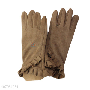 Custom Winter Outdoor Warm Gloves Fashion Ladies Cycling Gloves