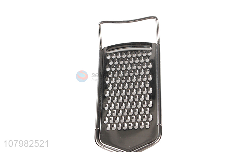 Wholesale silver stainless steel grater with long handle ginger wire planer