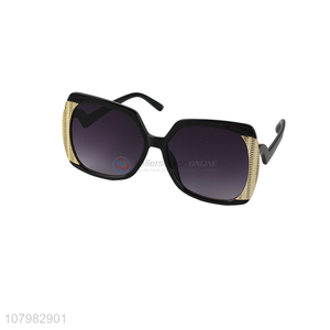 New Arrival Golden Border Eye Glasses Fashion Sunglass Wholesale