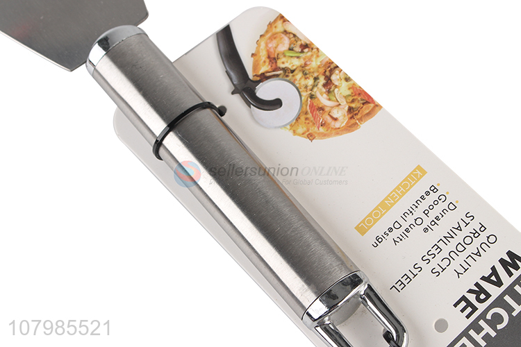 Low price stainless steel cheese shovel metal cheese cutter knife