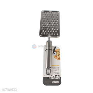 China supplier small-hole vegetable grater cheap stainless steel grater