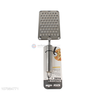 Low price stainless steel big-hole vegetable grater radish grater