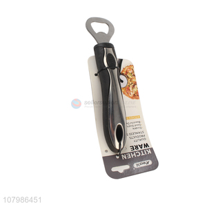 Wholesale Durable Stainless Steel Bottle Opener With Non-Slip Handle