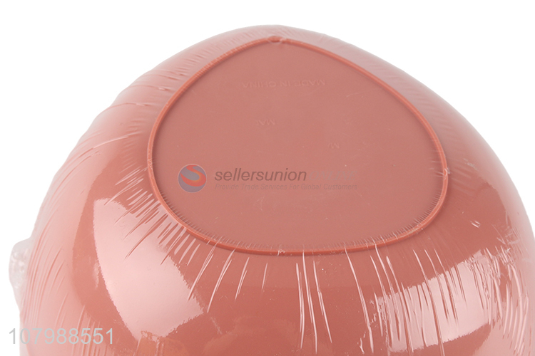 Wholesale strawberry shape 2-layer fruit vegetable drain basket kitchen colander