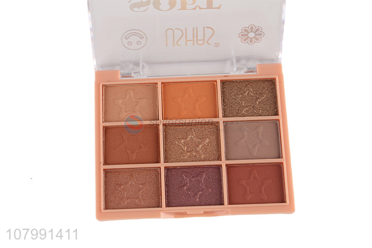 Best Selling 9 Colors Eyeshadow Palette Cosmetics For Ladies