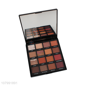 Hot Selling Colorful Eyeshadow Palette Ladies Makeup Eye Shadow