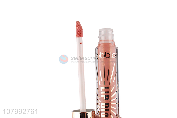 Yiwu wholesale durable custom makeup long lasting lip gloss