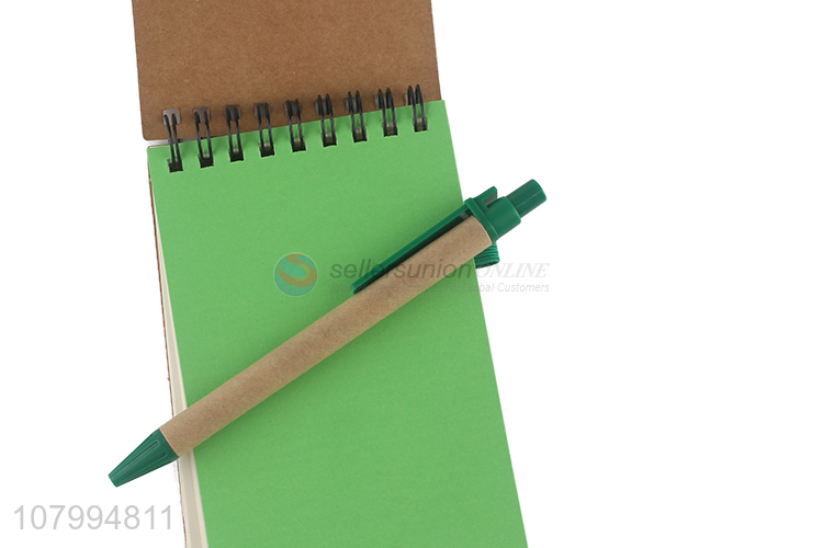 Wholesale from china portable stationery note pad with ballpoint pen