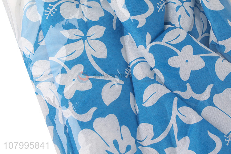 Wholesale price blue printed fashion home universal tablecloth