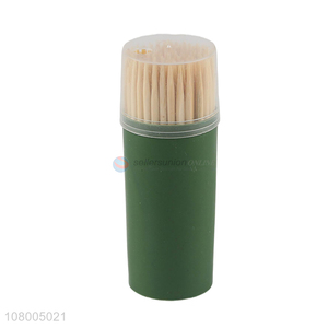 China exports disposable toothpicks plastic boxed toothpicks for sale