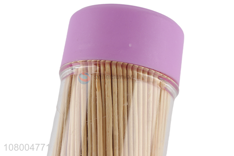 Good wholesale price plastic bottled toothpicks household toothpicks