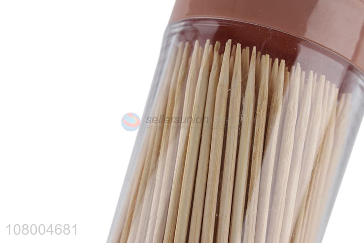 Yiwu wholesale disposable toothpicks plastic boxed toothpicks for sale