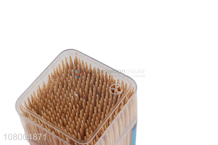 Hot sale plastic bottled toothpicks household table decoration