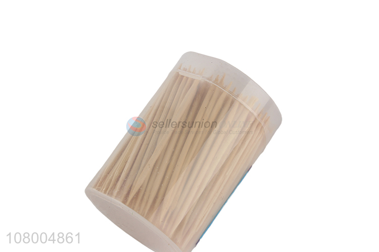 Good price household double-head toothpicks fruit bamboo sticks