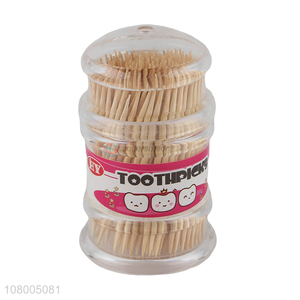 Yiwu wholesale bottled toothpicks household kitchen bamboo sticks