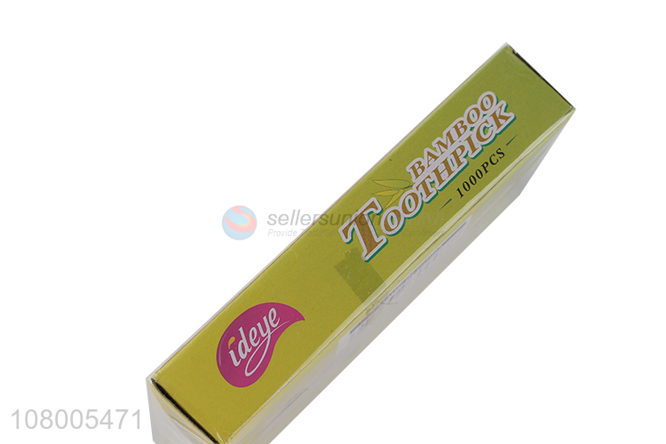 Top sale plastic boxed toothpicks universal home table supplies