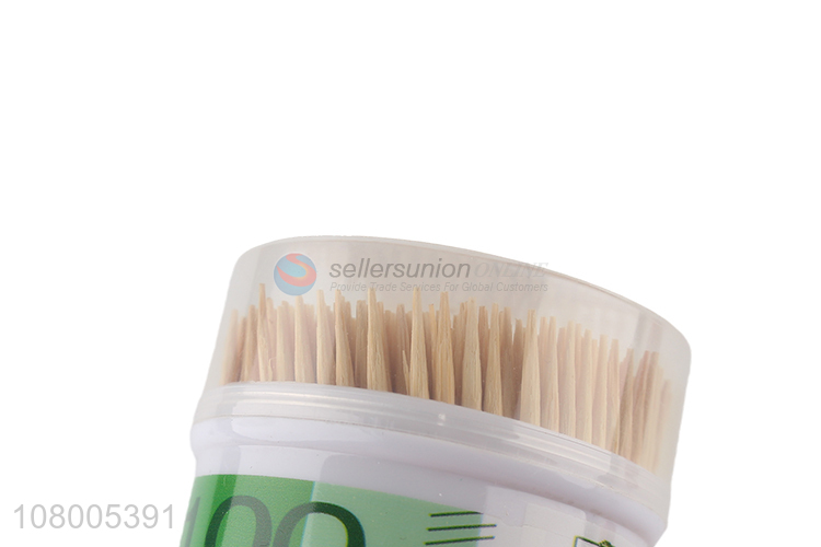 Top quality plastic bottled disposable toothpicks for household