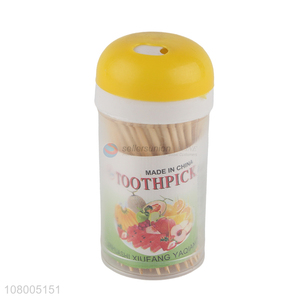 China yiwu market plastic bottled toothpicks household table toothpicks