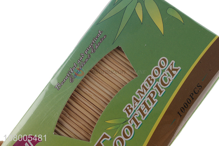 Yiwu market plastic paper-boxed toothpicks household table toothpicks