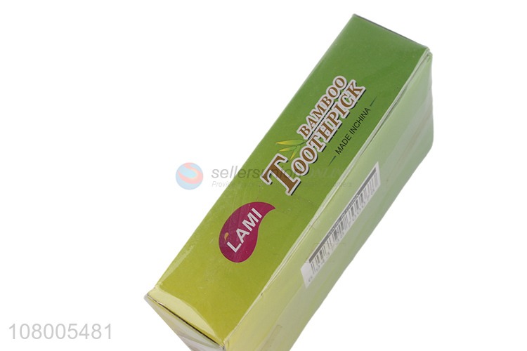 Yiwu market plastic paper-boxed toothpicks household table toothpicks