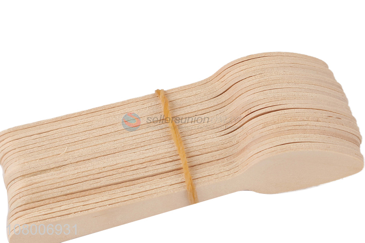 Best selling disposable wooden ice cream scoop with top quality