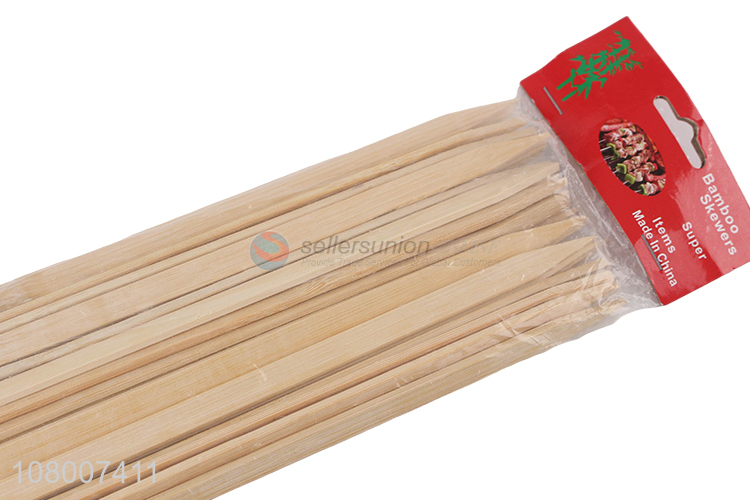 Online wholesale surface smoothly bamboo barbecue sticks for sale