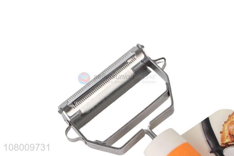 Top product stainless steel vegetable and fruit peeler cucumber peeler