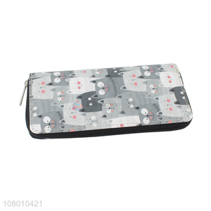 Popular Large-Capacity Zipper Wallet Long Clutch Bag Card Holder